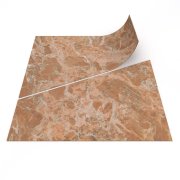 peach marble trapezoid (50x50 cm)