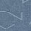 Metro gull glass embossed